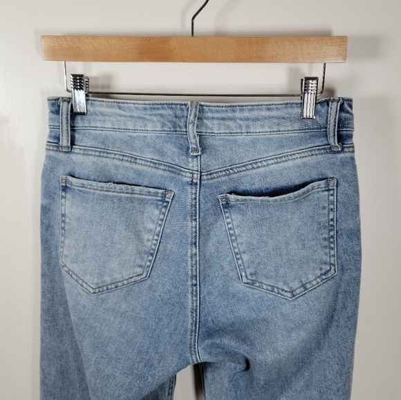 Kut From The Kloth Kelsey Fab Ab Ankle Flare Jeans Size 2 - Picture 9 of 10